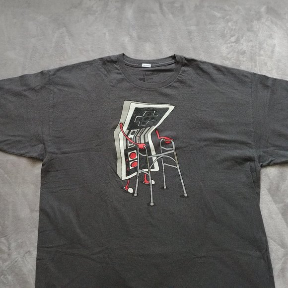 Nintendo NES controller with walker Tee - Picture 2 of 6